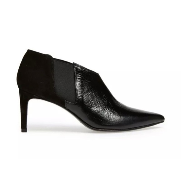 NEW RAG & BONE Black Beha Leather Chelsea Booties - Picture 2 of 3